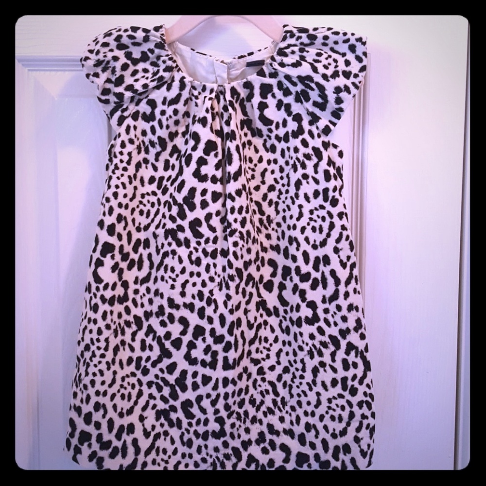 Gap Kids Leopard Print Lined Dress, 2T